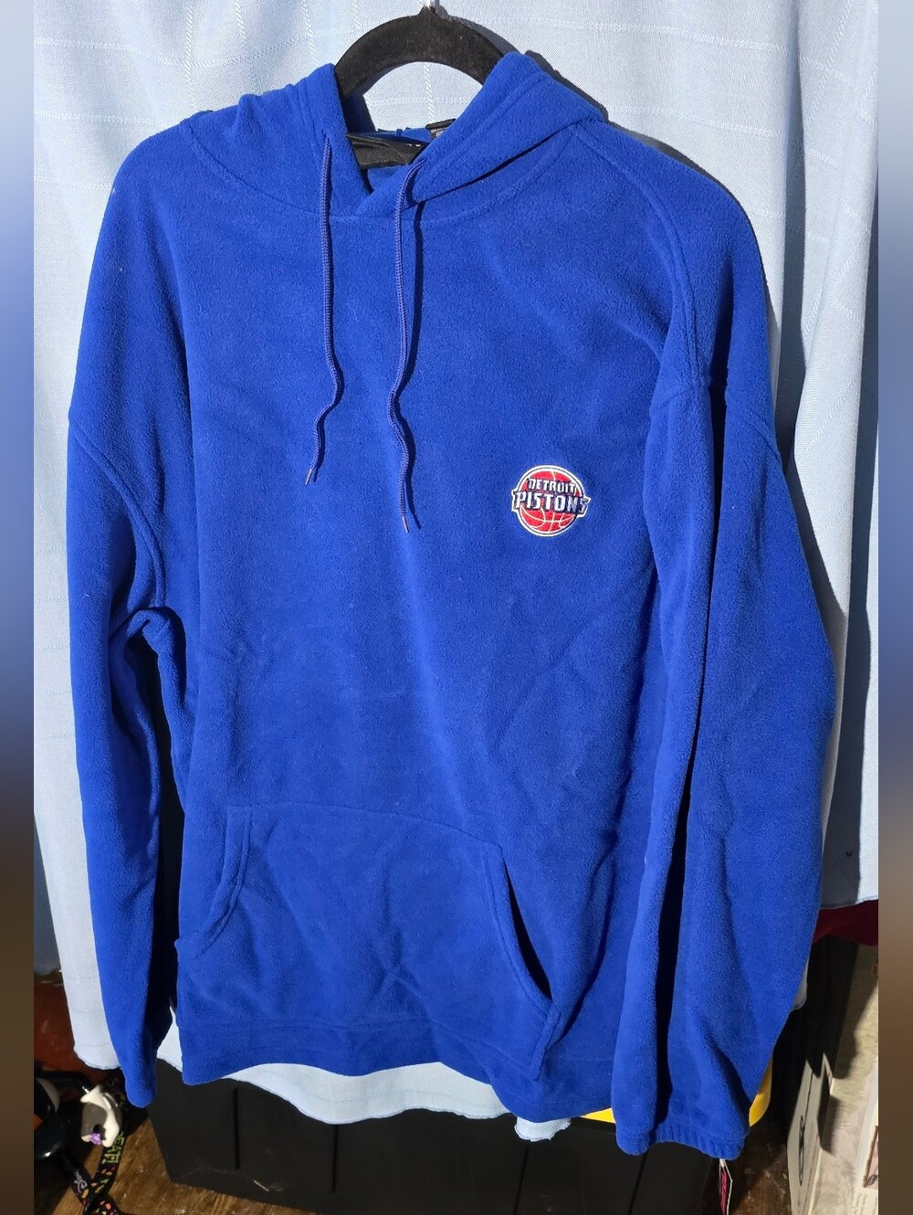 Pistons Royal Blue Pullover Hoodie